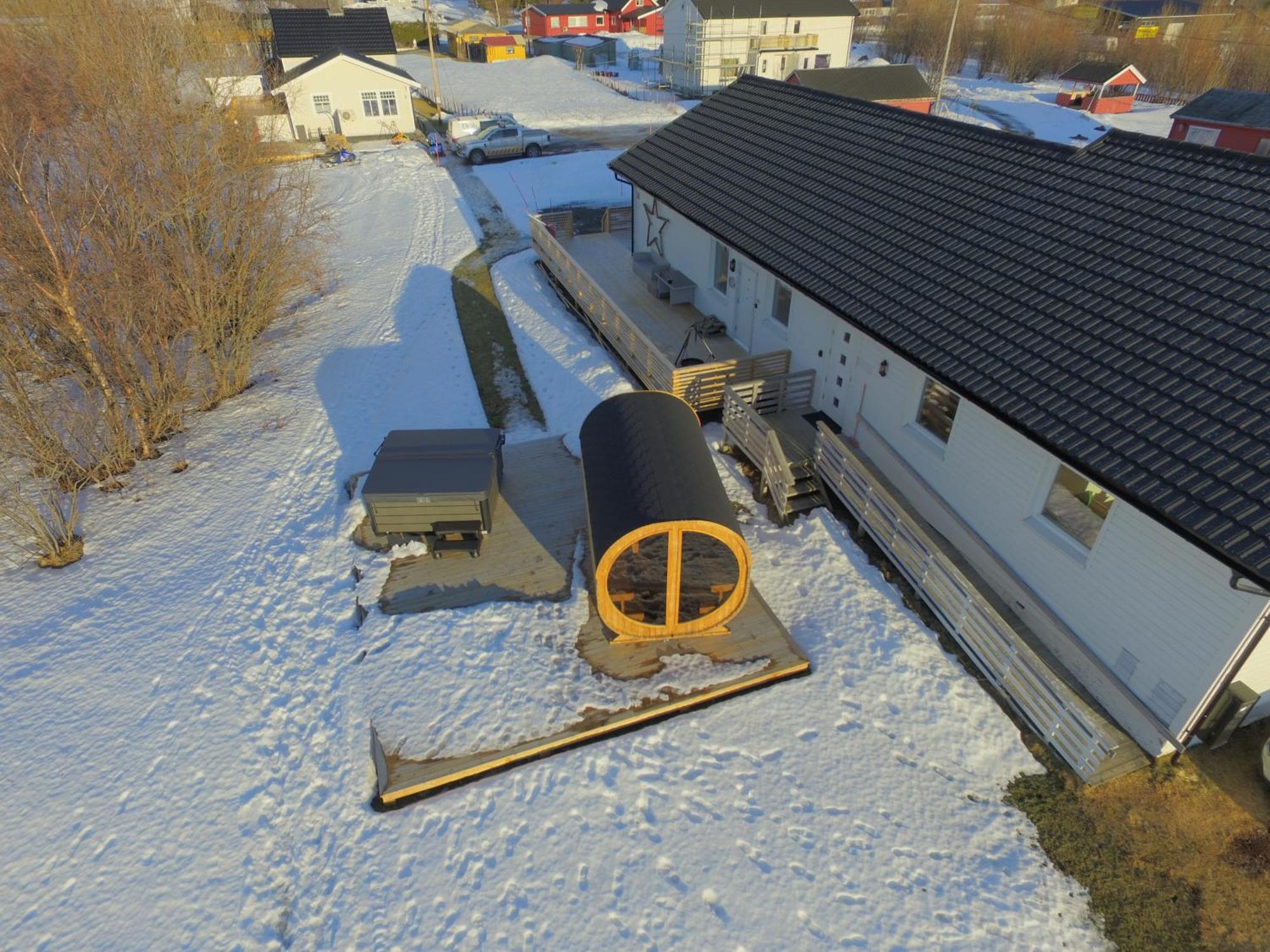 Alpan Apartments, Lyngenfjord Olderdalen Exterior photo